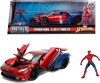 Spiderman Figur Og Ford Gt Bil Sæt