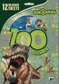 Dinosaur Aktivitetssæt Med 100 Klisternærker Og 12 Ark