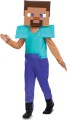 Steve Minecraft Kostume Til Børn - 104 Cm