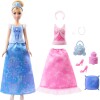 Disney Princess - Askepot 2-I-1 Dukke
