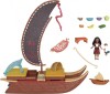 Disney Vaiana 2 - Adventure Canoe With Mini Doll Jbt78