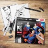 Diy Kit Illustration - Superman - Assorterede Farver