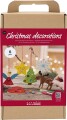 Diy Kit Juledekorationer - Farvelægning