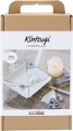 Diy Kit Kintsugi - Fad - Blå - Guld - Hvid