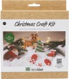 Rør Perler Julepynt Diy Kit - Julesok - Julehjerte - Juletræ Og Rensdyr -
