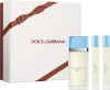 Dolce Gabbana - Xmas Light Blue Edt 50 Ml Edt 10 Ml Edt 10 Ml - Gift Set