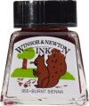 Winsor Newton - Drawing Ink 14Ml Burnt Sienna 074 - 1005074 - Winsor Newton