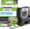 Dymo - D1 Tape - Black On White - 19Mm X 7M