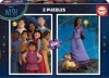 Disney Puslespil - Disney Wish - 2X100 Brikker - Educa