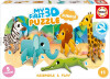 Educa - My First 3D Puzzle - Jungle - 5 Figurer