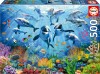Educa - Party Under The Sea Puzzle - 500 - Puslespil Med Fisk