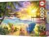 Educa - Love Beach Puzzle - 1000 Brikker - Puslespil