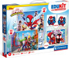 Spidey Puslespil Og Vendespil - Edukit 4-I-1 - Clementoni