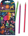 Farveblyanter - Fluorescerende - Zodiac - 12 Farver - Eeboo