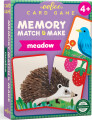 Eeboo - Meadow Memory Match Make - Naturengen Huskespil