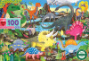 Eeboo - Puslespil 100 Brikker - Dinoland