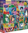 Eeboo - Christmas Cats Puzzle - 1000 Brikker - Puslespil