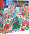 Eeboo - Christmas Flight Puzzle - 1000 Brikker - Puslespil