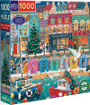 Eeboo - English Seaside Christmas Puzzle - 1000 Brikker