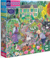 Eeboo - French Flower Garden - 1000 Brikker - Puslespil