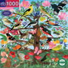 Eeboo - French Medieval Songbirds Puzzle - 1000 Brikker - Puslespil