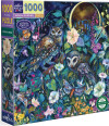 Eeboo - Puslespil - 1000 Brikker - Moon Garden