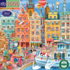 Eeboo Puslespil - 1000 Brikker - Stockholm