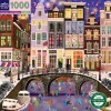 Eeboo Puslespil - 1000 Brikker - Magical Amsterdam