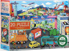 Eeboo Puslespil - Transportmidler - 20 Brikker