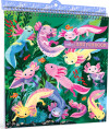 Eeboo - Skitsebog Med Spiralryg Til Børn - Axolotl