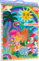 Eeboo - Sketchbook - Kapivar Og Sol - Skitseblok Med 60 Sider