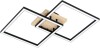 Eglo Lomaltas-Z Smart Ceiling Lamp - Black Oak - 495X77 Cm - Tunable White 
