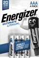 Energizer - Battery Ultimate Lithium Aaa 4-Pak