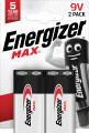 Energizer - Max 9V6Lr61 2-Pack