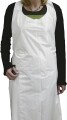 Engangsforklæde - H 110 Cm - B 80 Cm - Hvid - 100 Stk