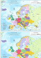 Europe Educational Map Set