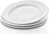 Eva Trio - Legio Nova Frokosttallerken - Ø 22 Cm - Hvid - 4 Stk