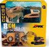 Mx - 8Ch Mini Excavator - Rc Fjernstyret Gravemaskine - Z6750A-3