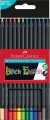 Faber-Castell - Black Edition - Farveblyanter - 12 Stk