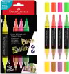Faber-Castell - Shake Paint Akryltusser - 4 Stk - Neonfarver
