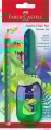 Faber-Castell - Jumbo Blyant Med Tilbehør - 4 Dele - Dinosaur