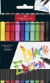 Faber-Castell - Brush Pen Black Edition Set 10 Pcs 116451