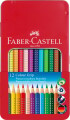 Faber-Castell - Colour Grip Farveblyant - Tinæske Med 12 Stk