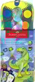 Faber-Castell - Malesæt Med 12 Vandfarver - Dinosaur