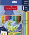 Faber-Castell - Cp Colour Grip Dinosaurus 18 6 201546