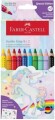 Faber-Castell - Jumbo Farveblyanter - 8 2 Stk I Æske