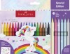 Faber-Castell - Felt Tip Pens Tusser - Unicorn - 24 Farver