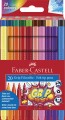 Faber-Castell - Fibre-Tip Pens Grip Colour Marker Set 20 Pcs 155320