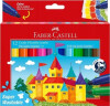 Faber-Castell - Felt Tip Pens - Supervaskbare Jumbo Tusser - 12 Stk