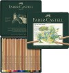 Faber-Castell - Pitt Pastel Farveblyanter I Tinæske - 24 Stk